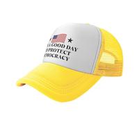 Gorra Beisbol Es Un Buen Día para Proteger La Democracia Gorras Deportivas Breathable Gorra Deportiva Unisex para Sport Running