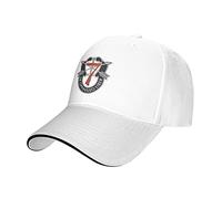 Gorra Beisbol Escudo del 7.º Grupo De Fuerzas Especiales Gorra De Visera Ajustable Sombrero Cómoda para Hombre Mujer Senderismo