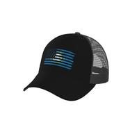 Gorra Beisbol Estados Unidos Y Bandera De Dakota del Sur Gorras De Beisbol Ajustable Gorra Deportiva Breathable Trucker Cap para Pesca Running Senderismo
