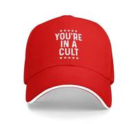 Gorra Beisbol Estás En Una Secta Trucker Cap Ajustable Baseball Cap Breathable Gorras Deportivas para Pesca Tenis Running