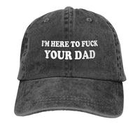 Gorra Beisbol Estoy Aquí para Follarme A Tu Padre. Baseball Cap Unisex Trucker Cap Soft Gorras Deportivas para Senderismo Pesca Sport