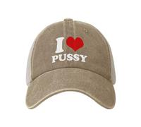 Gorra Beisbol Gracioso-Me-Encanta-El-Coño-Me-Encanta-El-Sexo Gorra Deportiva Unisex Baseball Cap Breathable Gorras Deportivas para Running Pesca Senderismo