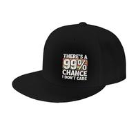 Gorra Beisbol Hay Un 99% De Probabilidades De Que No Me Importe. Gorra Deportiva Ajustable Gorras Deportivas Unisex Gorras De Beisbol para Sport Running Tenis