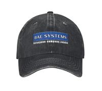 Gorra béisbol Hombre, Casual Bae Systems Aerospace Company Gorras béisbol Varqueras desgastadas para Hombres y Mujeres Gorra Sol Lavada Reino Unido Sombrero Suave para Viajes al Aire Libre en Londres