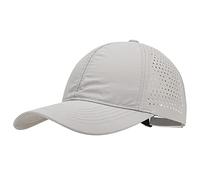 Gorra Beisbol Hombre Mujer Gorra Trail Running Golf Rejilla Tenis Gorras Mujer de Hombre Beisbol Gorro Running Ciclismo Homme Mujer Proteccion Solar Sombrero Mujer Verano Playa Hombre, Gris Claro