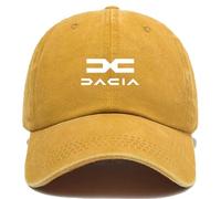 Gorra béisbol hombre Para Da.ci-a, deporte y ocio protección solar uso diario visera curva, Unisex Verano Sombreros de Deportes de Sol, work(Yellow)