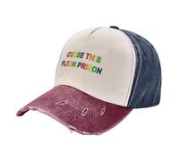 Gorra béisbol Lavada Regalo la prisión algodón cálido Invierno para jóvenes
