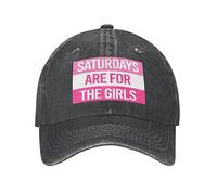 Gorra Beisbol Los Sábados Son para Las Chicas Gorra De Visera Clásica Sombrero Ajustable para Senderismo Deportes Pesca