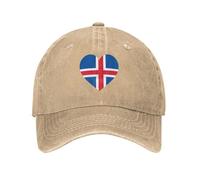 Gorra Beisbol Me Encanta La Bandera De Islandia Gorra Deportiva Unisex Baseball Cap Soft Gorras De Beisbol para Pesca Running Sport