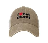 Gorra Beisbol Me Encantan Las Mamás Calientes Gorra Deportiva Breathable Gorras Deportivas Unisex Baseball Cap para Sport Running Tenis