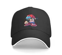 Gorra béisbol Moda Unisex Hip Hop Casual Personalizado FNF Boyfriend Gorra béisbol para Hombres y Mujeres Sombrero Moda Sombreros té para el Sol Versión Detallada Regalo cumpleaños