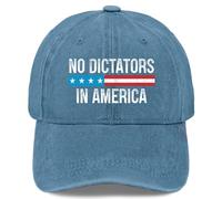 Gorra Beisbol No Hay Dictadores En Estados Unidos Gorras De Beisbol Ajustable Baseball Cap Unisex Trucker Cap para Tenis Pesca Senderismo
