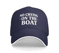 Gorra Beisbol No Se Permite Llorar En El Barco. Trucker Cap Ajustable Baseball Cap Soft Gorras Deportivas para Pesca Senderismo Sport
