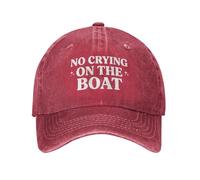 Gorra Beisbol No Se Permite Llorar En El Barco. Trucker Cap Breathable Gorras De Beisbol Unisex Gorras Deportivas para Running Tenis Pesca