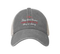 Gorra Beisbol No Tienen Ni Idea De Lo Que Están Haciendo. Gorras De Beisbol Ajustable Gorra Deportiva Regalo Trucker Cap para Sport Running Pesca