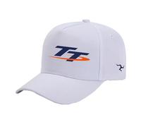 Gorra Béisbol para Hombre Y Mujer Estampada La I.s.l.e of M.a.n T..T Estilo Dad Hat con Agujero Coleta Gorra Deportiva Cómoda Tipo Snapback Camionero-BaiSe||One_Size