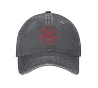 Gorra Beisbol Sigilo Oculto De Lucifer Satánico Gorra Dad Vintage Ajustable Gorras De Béisbol para Pesca Golf Exteriores