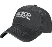 Gorra Beisbol Sigue Martilleando Al 100% Gorra Deportiva Ajustable Gorras Deportivas Regalo Baseball Cap para Pesca Senderismo Running