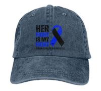 Gorra Beisbol Su Lucha Es Mi Lucha Cáncer De Colon Gorra Deportiva Unisex Trucker Cap Regalo Baseball Cap para Running Sport Tenis