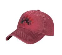 Gorra Beisbol Tractor con Bandera Estadounidense Gorra Deportiva Soft Trucker Cap Regalo Gorras De Beisbol para Pesca Tenis Running