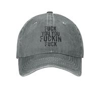 Gorra Beisbol Vete A La Mierda, Joder Gorras Deportivas Ajustable Gorras De Beisbol Soft Baseball Cap para Sport Pesca Running