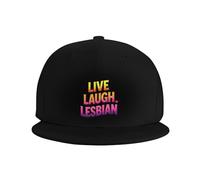 Gorra Beisbol Vive, Ríe, Lesbiana Gorras Deportivas Unisex Gorra Deportiva Breathable Gorras De Beisbol para Sport Tenis Pesca
