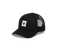Gorra Black Diamond BD TRUCKER HAT (Negro-Negro-Parche de Icono Blanco) Unisex