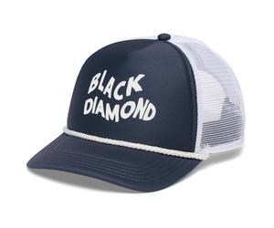 Gorra Black Diamond Flat Bill Trucker Hat Color: azul oscuro