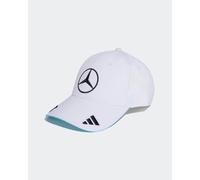 Gorra Blanca Adidas De George Russell Del Equipo Mercedes AMG Petronas F1
