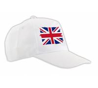 Gorra Blanca Bandera Inglaterra Londres Ingles Reino Unido UK Color Cap