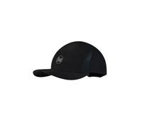 Buff®| Gorra 5 Panel Go Flexible, UPF50, Ajustable, Sostenible, Ligera, Correr, Materiales reciclados, Comoda, Hombre Mujer S/M Negro