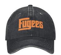 Gorra cálida Hombres Mujeres Fugees Logo de la Banda Lauryn Hill Gorras Clásica Vaquera desgastada Lavado Gorra de béisbol Regalo Ajustable