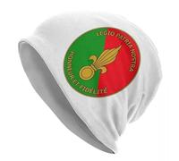 Gorra cálida Insignia de la Legión Extranjera Francesa Skullies Gorros Gorros Cálidos Primavera Invierno Exterior Sombrero de Punto para Adultos Unisex