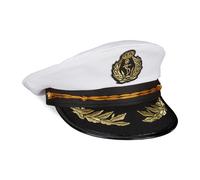 Gorra capitan barco unisex 80 g gorra marinero gorra disfraz gorra de oficial
