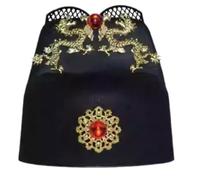 Gorra ceremonial tradicional apta para viajes, diseño plegable, diseño antiguo, sombrero oficial para festival cultural, gorra esencial de pez volador, disfraz de festival