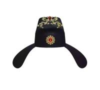 Gorra ceremonial tradicional apta para viajes, diseño plegable, diseño antiguo, sombrero oficial para festival cultural, gorra esencial de pez volador, disfraz de festival