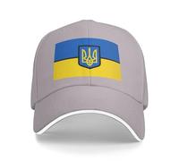 Gorra Clásica con Estampado De Ucrania Bandera Estilo Polo Ajustable Y Transpirable para Deportes Al Aire Libre