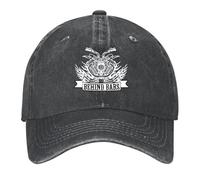 Gorra clásica de béisbol Camiseta de Corredor Divertida, Cadena Perpetua Humor de Moto Gráfico de Navidad Mujer de Lujo Masculina Ajustable Sombrero Ajustable de algodón