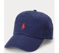 Gorra en azul marino desgastado con logo de jugador en blanco de Polo Ralph Lauren Azul marino One Size