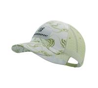 Gorra Compressport Trucker 6P Verde Blanco