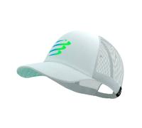 Gorra Compressport Trucker Blanco Verde