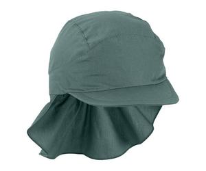 Gorra con cubrenucas, talla 55, verde oscuro | Sterntaler