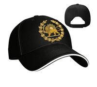 Gorra con La Bandera Iraní del León Y El Sol | Gorra De Camionero Hagamos A Irán Grande Otra Vez | Gorras De Béisbol Ajustables con Banderas Iraníes Y Leones, Accesorios para Hombres Mujeres