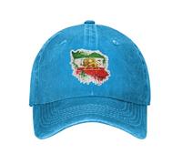 Gorra con Mapa del León Y El Sol De Irán - Gorra De Béisbol para Hombre Y Mujer, Gorras De Béisbol Ajustable Clásica De Algodón Lavado, Sombrero De Verano para Papá para Deportes Diarios