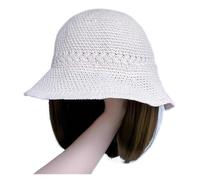 Gorra Con Pelo Postizo Sombrero de pescador de una pieza for mujer, con protección solar, con hebilla for cabello largo y mediano, que cubre toda la cabeza.(Light brown1)