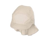Gorra con protección para el cuello beige, talla 47 | Sterntaler