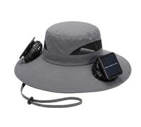 Gorra con Ventilador - Accesorios de Verano Recargables de Ala Ancha,para Hombre Esposo Padre Jardinería Camping Playa,para Hombre, Esposo, Pescador, Senderismo, Camping, Playa, Jardinería, Viaje al A