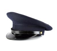 Gorra con visera de la Fuerza Aérea Militar del Ejército Italiano, color azul, camouflage, Talla única