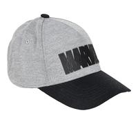 Gorra con Visera de Marvel - Color Gris - Medida de 58 cm - Elaborada con Algodón y Poliéster - Estampado de Marvel - Producto Original