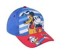 Gorra con visera Mickey Mouse Disney Gorro de verano para niños ajustable protección contra los rayos UV, turquesa, 51-52